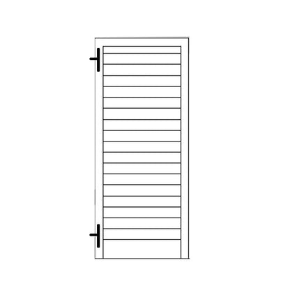 Persiana Finestra stecca ovalina 1 anta 75x115