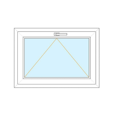 Finestra in PVC 1 anta wasistas 175x150