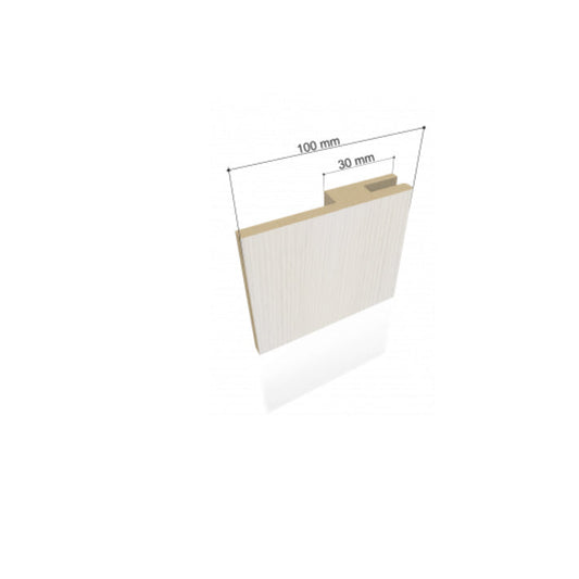 KIT 5 PEZZI ALLARGAMENTO MURO SPESS. MM. 100 LATTE