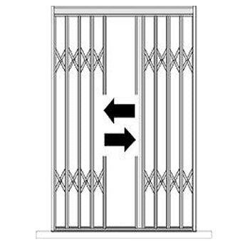 Cancelletto Estensibile Portafinestra 2 ante