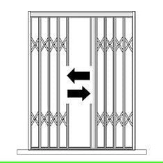 Cancelletto Estensibile Certificato Finestra 1 anta 109x150.5