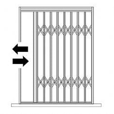 Cancelletto Estensibile Certificato Finestra 1 anta 99x151